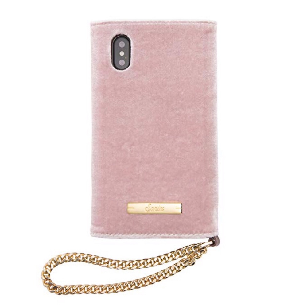 Embellished Velvet iPhone X Wristlet by Sonic - Picture 3 of 6